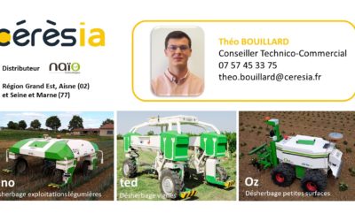 La robotique au service de l agriculture Naïo by Cérèsia