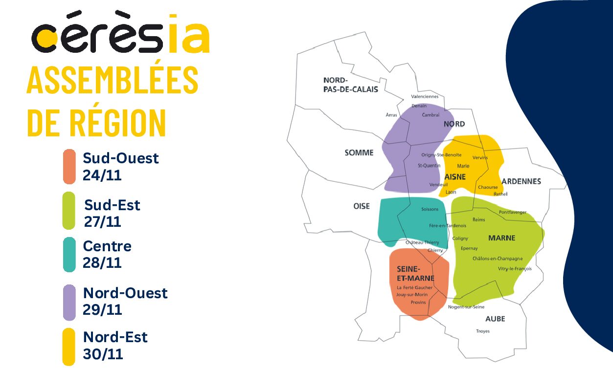 Assemblées de région Cérèsia 2023