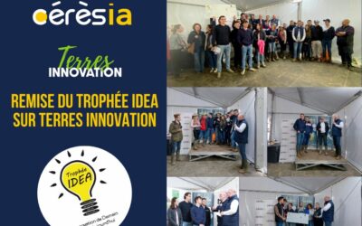 Remise de prix Trophée IDEA sur Terres INNOVATION !