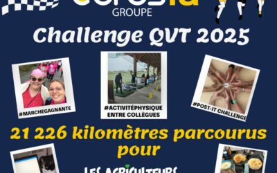 Challenge QVT 2025 Cérèsia : un élan collectif, sportif et solidaire