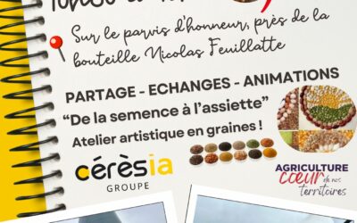 Cérèsia vous donne rendez-vous les 29, 30 et 31 Août à la Foire de Châlons 2025