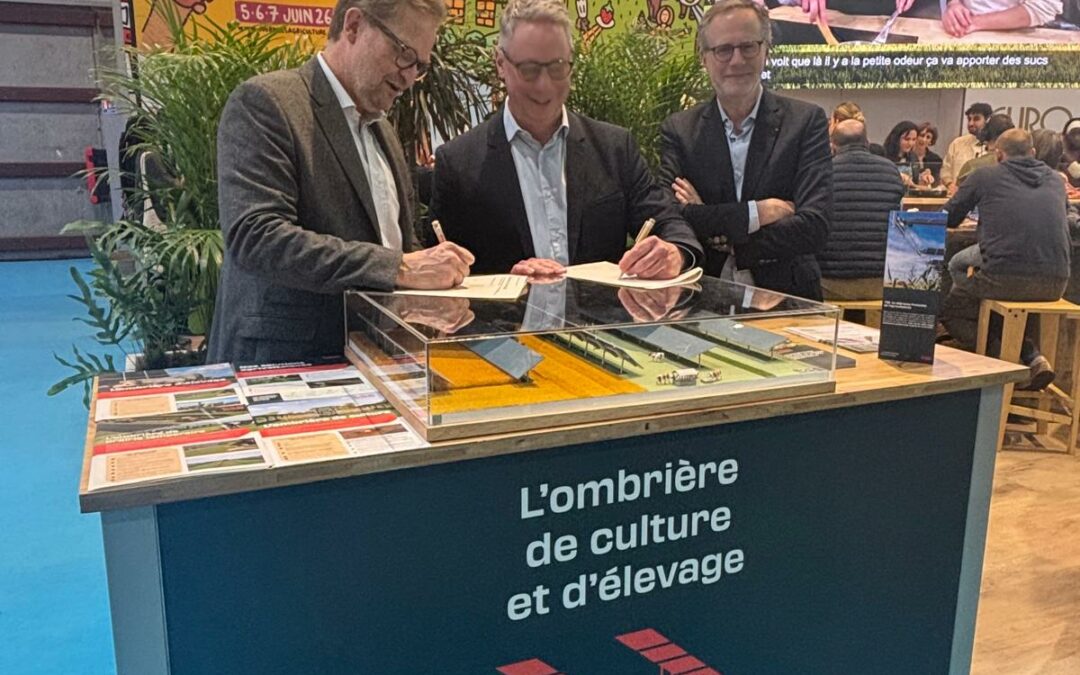 CERESIA et TSE : un partenariat pour développer des projets agrivoltaïques au profit des agriculteurs